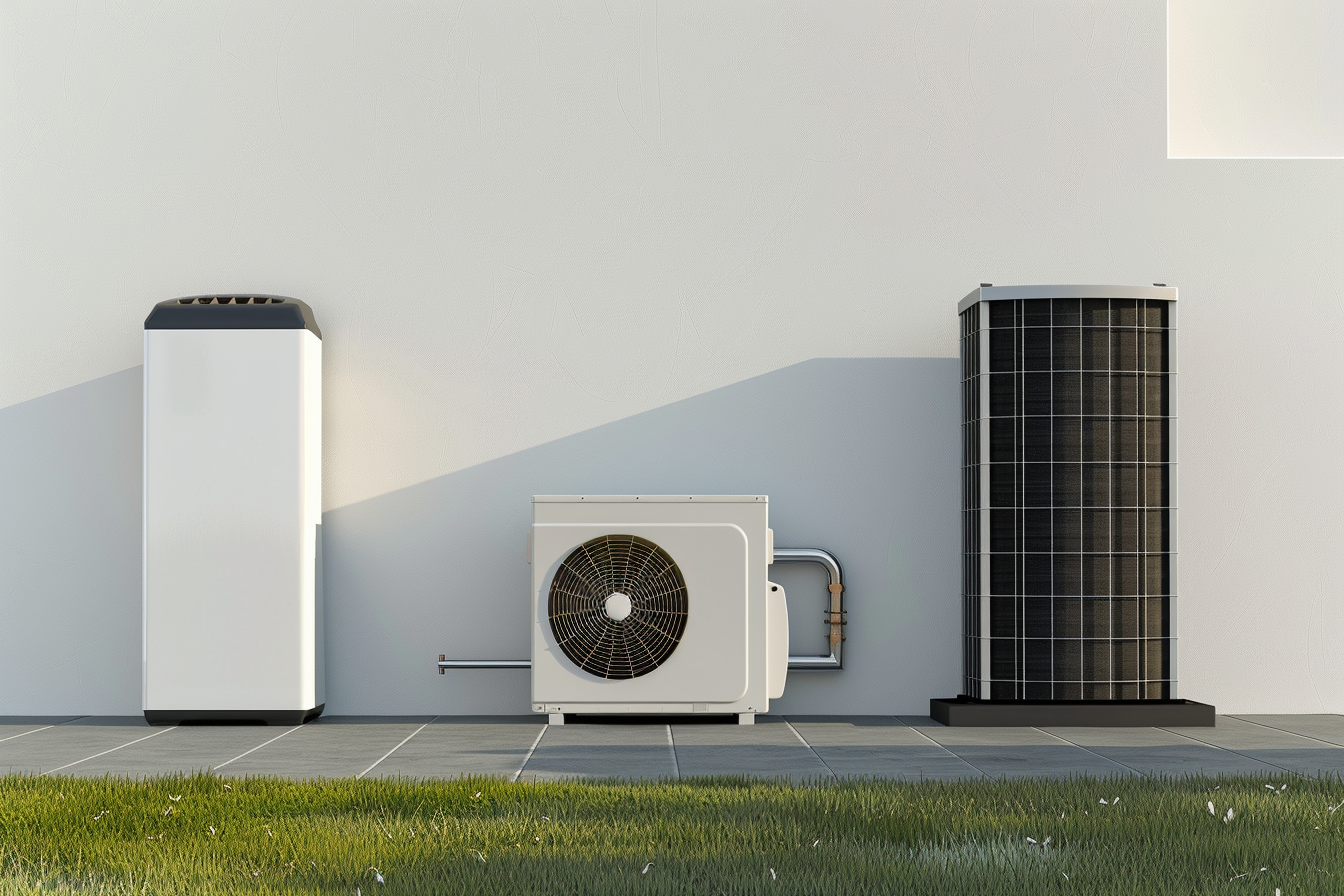 Installation d'une pompe à chaleur moderne