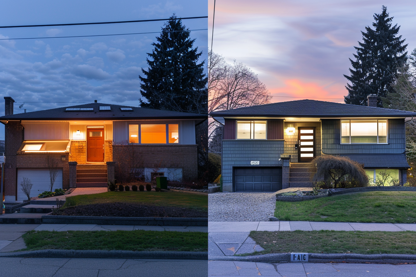 Maison rénovée années 60