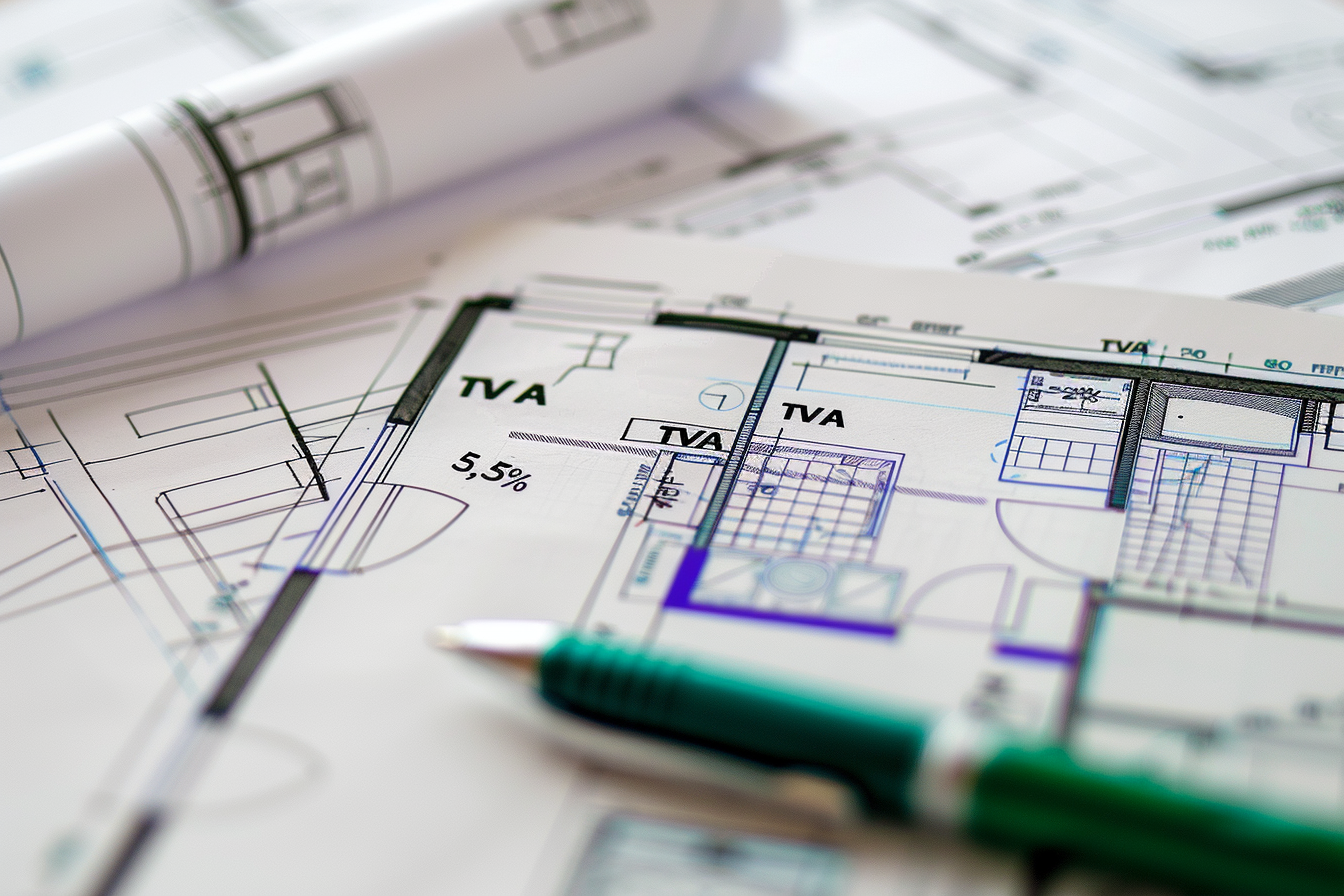 Facture avec TVA réduite 5,5%